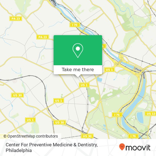 Center For Preventive Medicine & Dentistry map