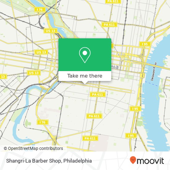 Shangri-La Barber Shop map
