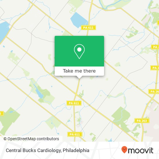 Mapa de Central Bucks Cardiology