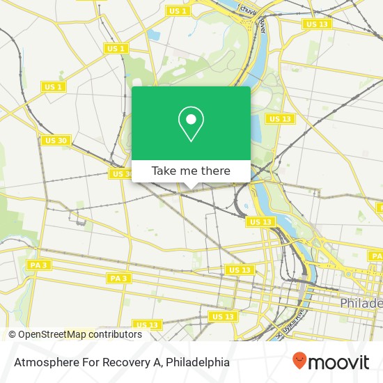 Atmosphere For Recovery A map