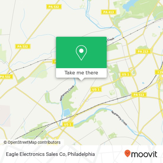 Eagle Electronics Sales Co map