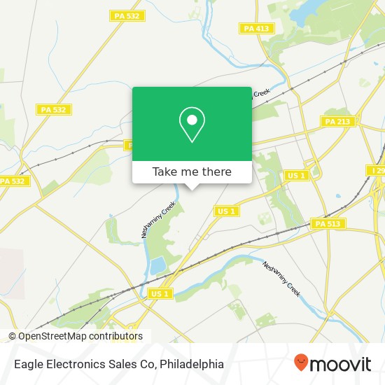 Mapa de Eagle Electronics Sales Co