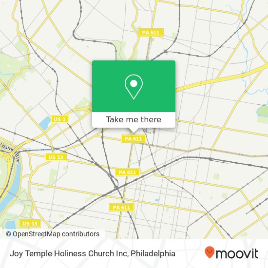 Joy Temple Holiness Church Inc map