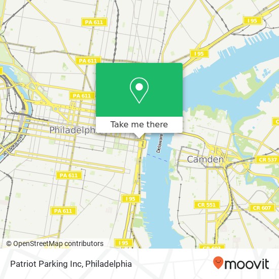 Patriot Parking Inc map