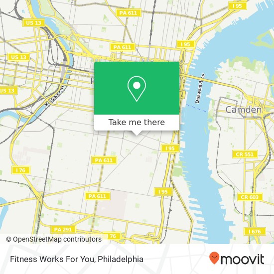 Fitness Works For You map