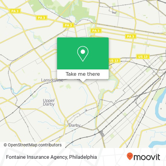 Fontaine Insurance Agency map