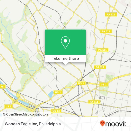 Mapa de Wooden Eagle Inc