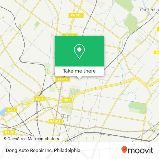 Dong Auto Repair Inc map