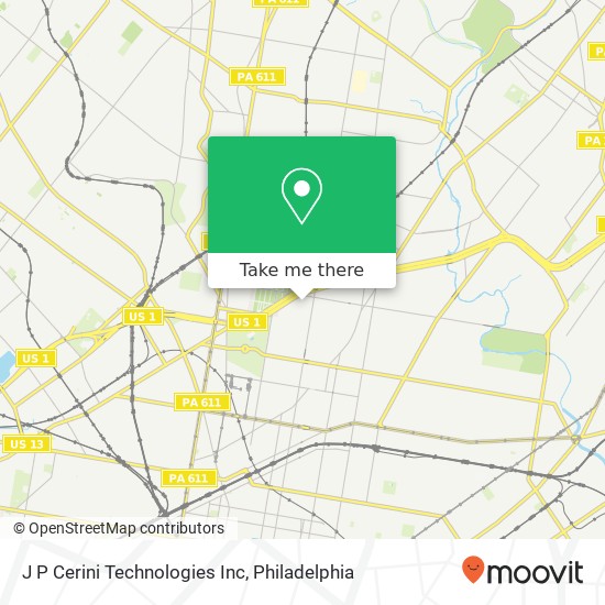 Mapa de J P Cerini Technologies Inc