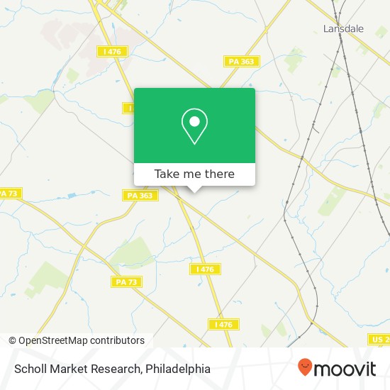 Scholl Market Research map