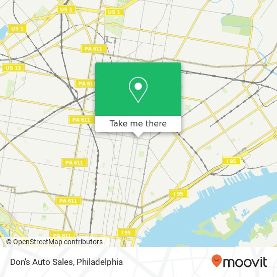 Don's Auto Sales map