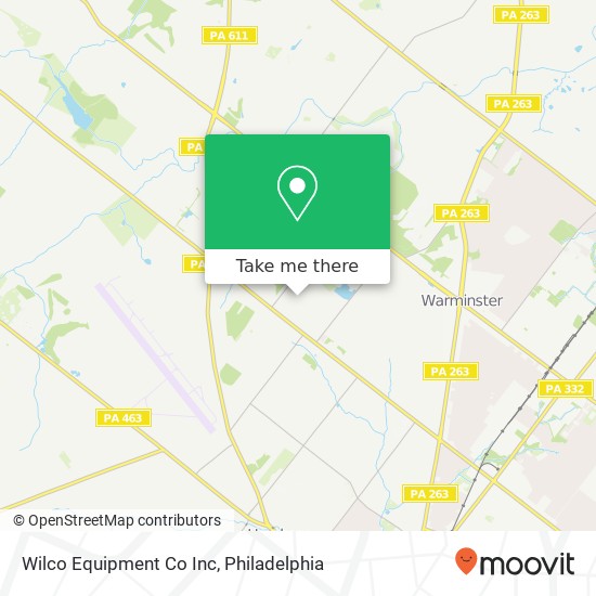 Mapa de Wilco Equipment Co Inc