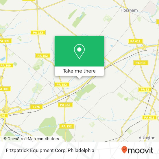 Mapa de Fitzpatrick Equipment Corp