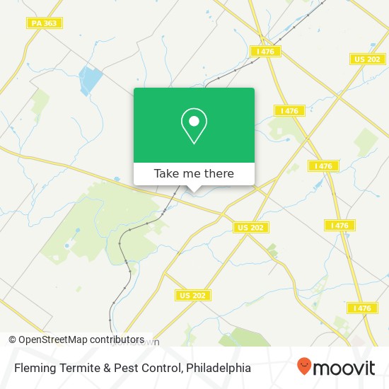 Mapa de Fleming Termite & Pest Control