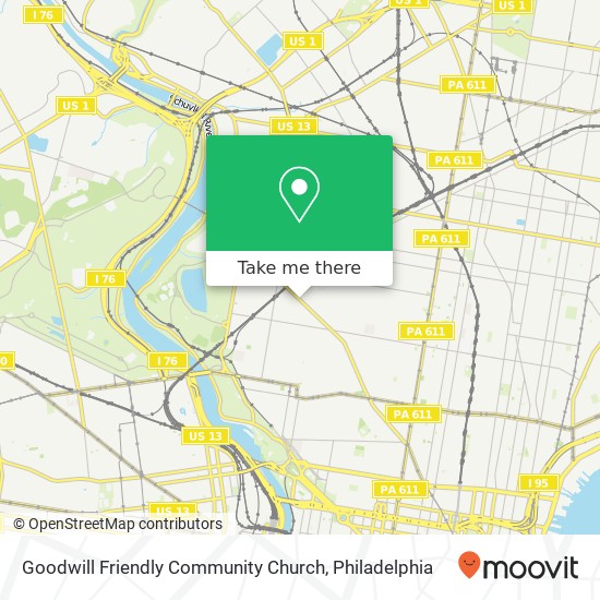 Goodwill Friendly Community Church map