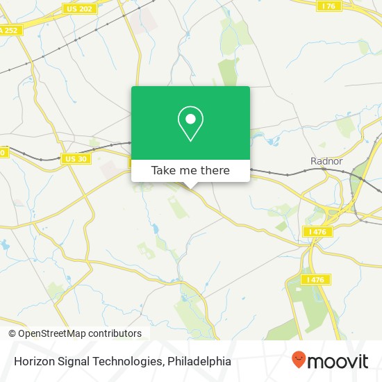 Horizon Signal Technologies map