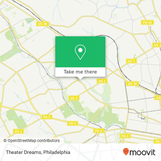 Theater Dreams map