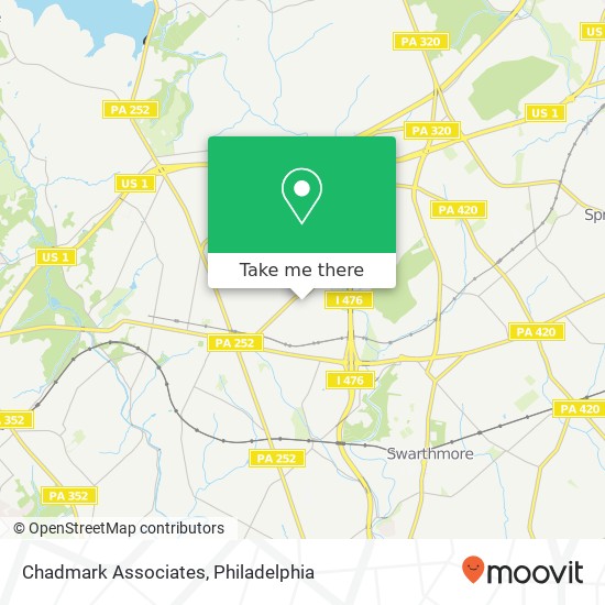 Chadmark Associates map