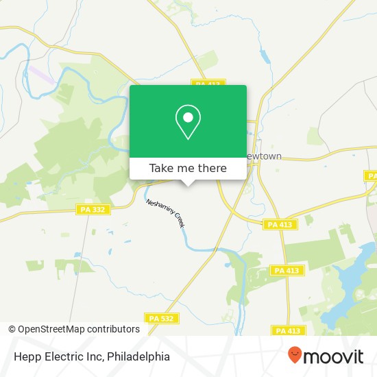 Hepp Electric Inc map