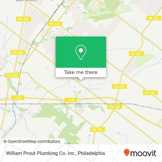 Mapa de William Prout Plumbing Co. Inc.