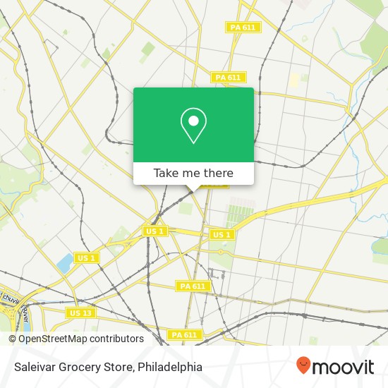 Mapa de Saleivar Grocery Store