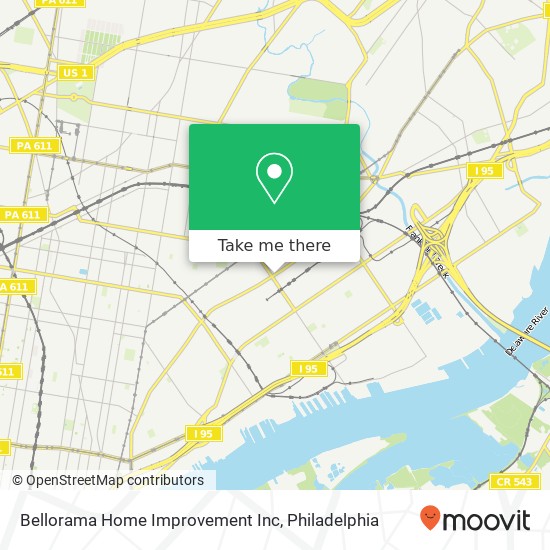 Bellorama Home Improvement Inc map