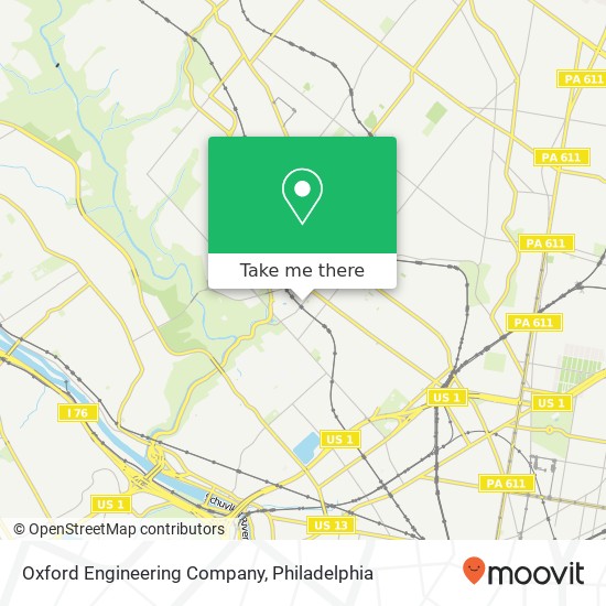 Oxford Engineering Company map