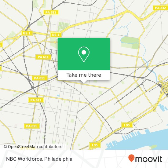 NBC Workforce map