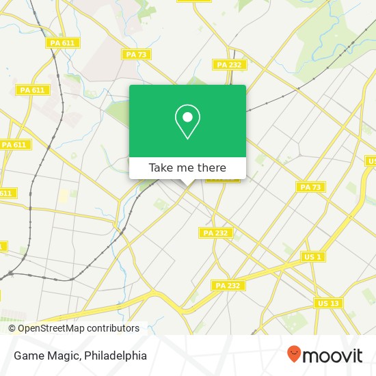 Game Magic map