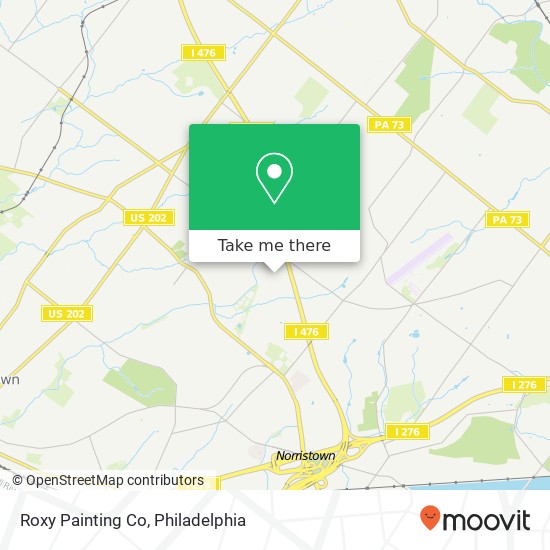 Mapa de Roxy Painting Co