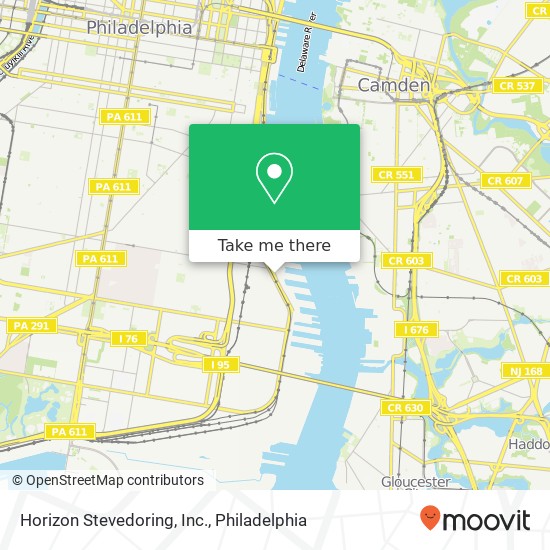 Horizon Stevedoring, Inc. map