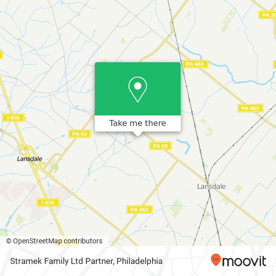 Stramek Family Ltd Partner map