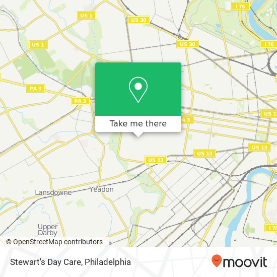 Stewart's Day Care map