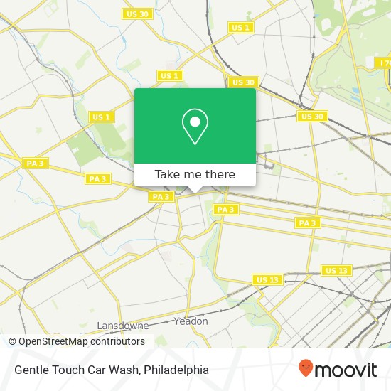 Gentle Touch Car Wash map
