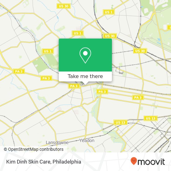 Mapa de Kim Dinh Skin Care