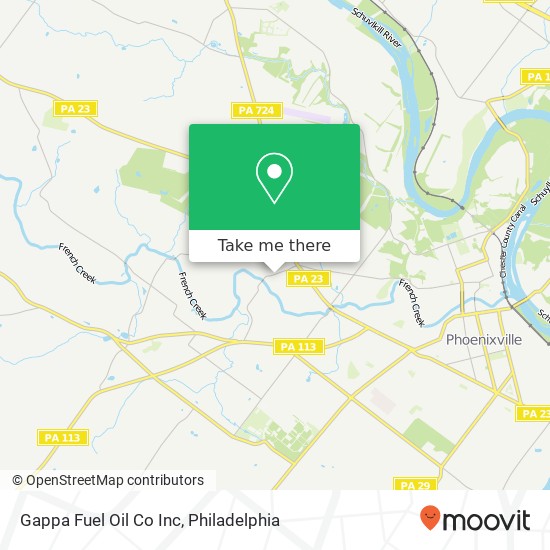 Gappa Fuel Oil Co Inc map