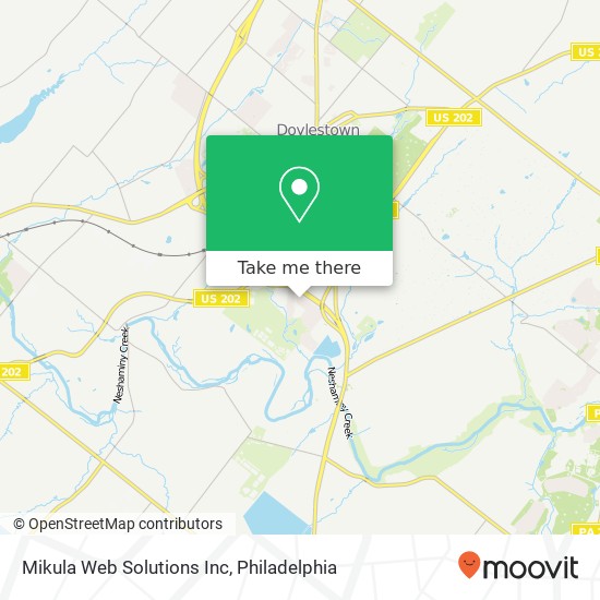 Mikula Web Solutions Inc map