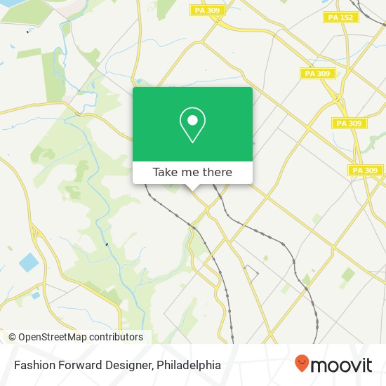 Fashion Forward Designer map