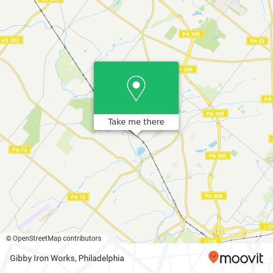 Gibby Iron Works map