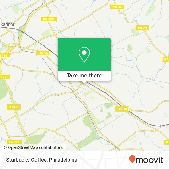 Starbucks Coffee map