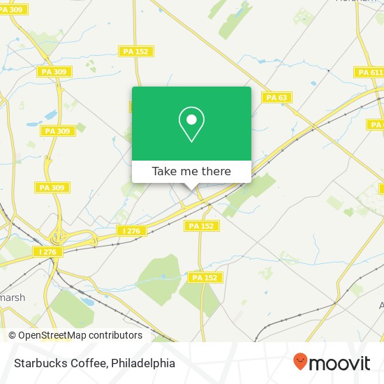 Starbucks Coffee map