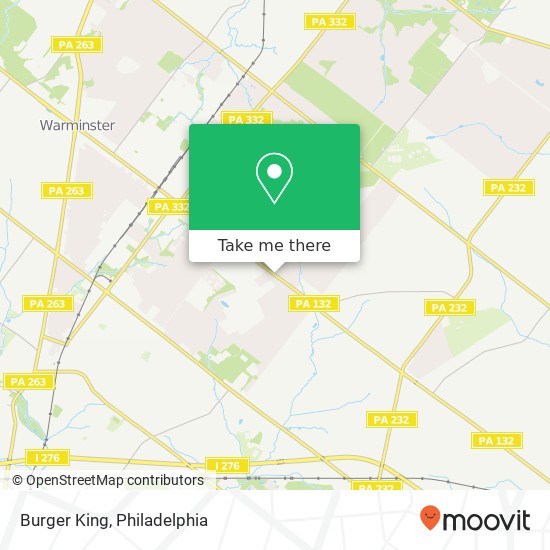 Burger King map