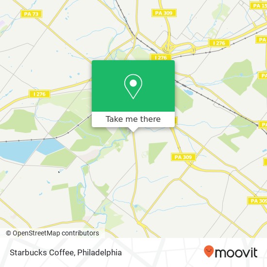 Mapa de Starbucks Coffee