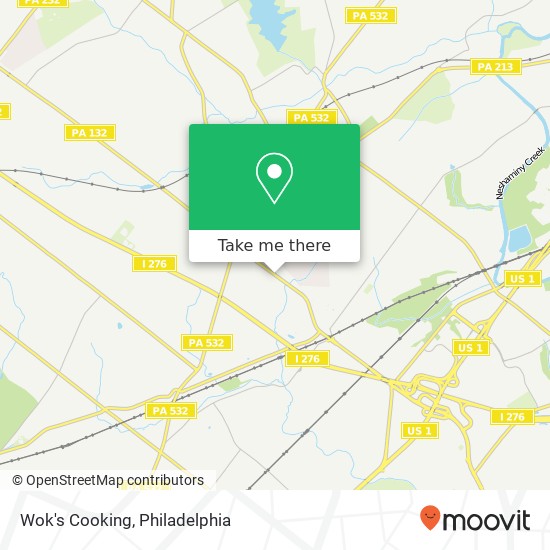 Mapa de Wok's Cooking