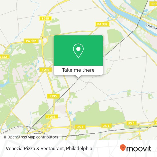 Mapa de Venezia Pizza & Restaurant