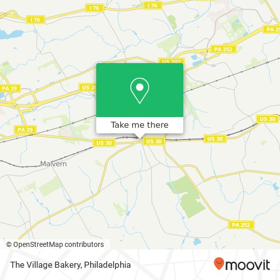 Mapa de The Village Bakery