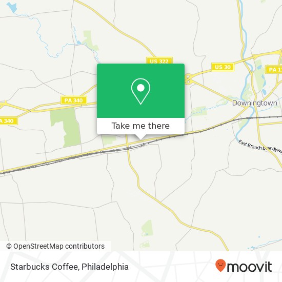 Starbucks Coffee map