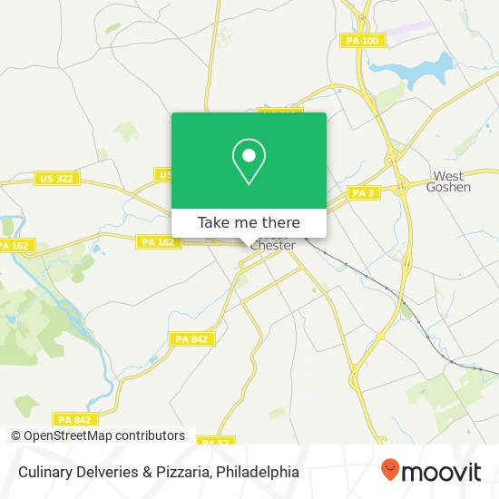 Culinary Delveries & Pizzaria map