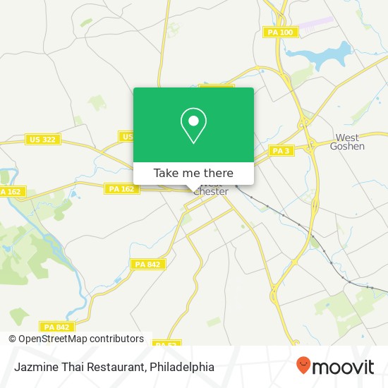 Jazmine Thai Restaurant map