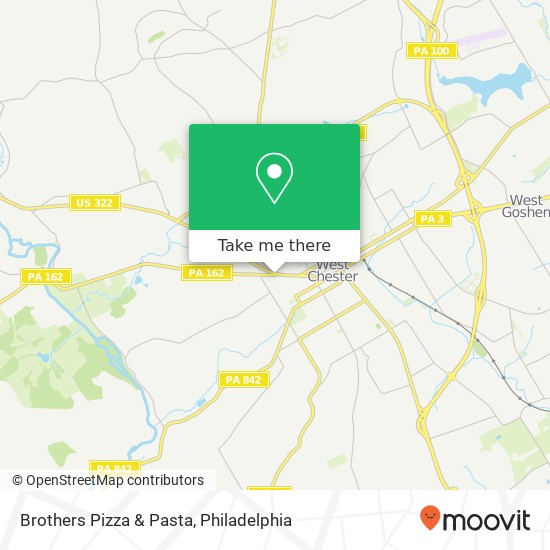 Mapa de Brothers Pizza & Pasta